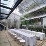 tenda transparan